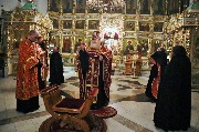 Всенощное бдение накануне праздника сщмч. Харалампия